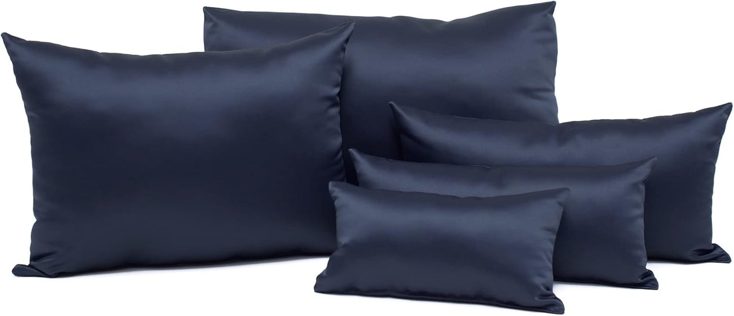 Purse Insert Pillows Set - Custom Cushioned Handbag Fillers by Fabrinique - Set of Shaper Inserts - Prevents Creases and Damage (Navy Blue, S-L, 4PC Set)
