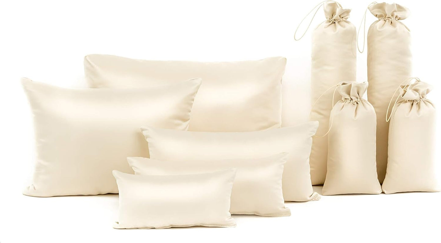 Purse Insert Pillows Set - Custom Cushioned Handbag Fillers by Fabrinique - Set of Shaper Inserts - Prevents Creases and Damage (Navy Blue, S-L, 4PC Set)