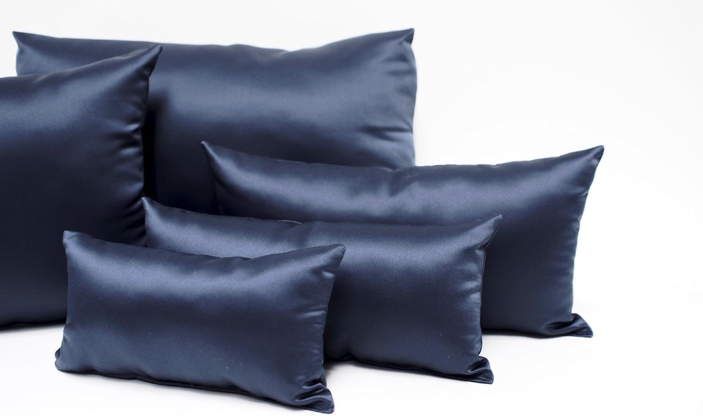 Purse Insert Pillows Set - Custom Cushioned Handbag Fillers by Fabrinique - Set of Shaper Inserts - Prevents Creases and Damage (Navy Blue, S-L, 4PC Set)