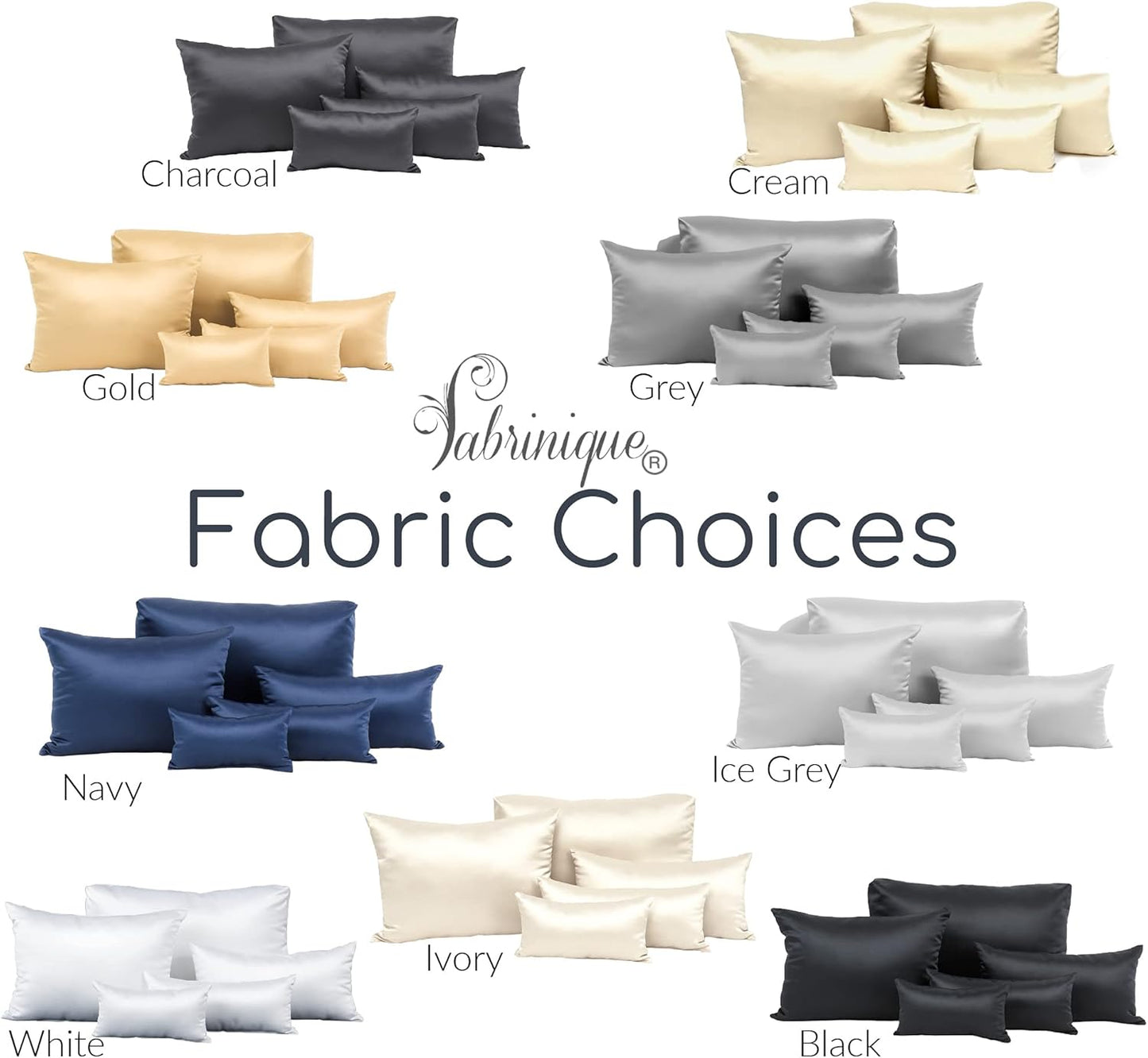 Purse Insert Pillows Set - Custom Cushioned Handbag Fillers by Fabrinique - Set of Shaper Inserts - Prevents Creases and Damage (Navy Blue, S-L, 4PC Set)
