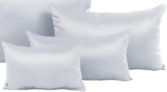 Purse Insert Pillows Set - Cushioned Handbag Fillers by Fabrinique - Starter Set of Indivdual Inserts - Prevents Creases and Damage (ice Grey, XXS-S, 3PC Set)